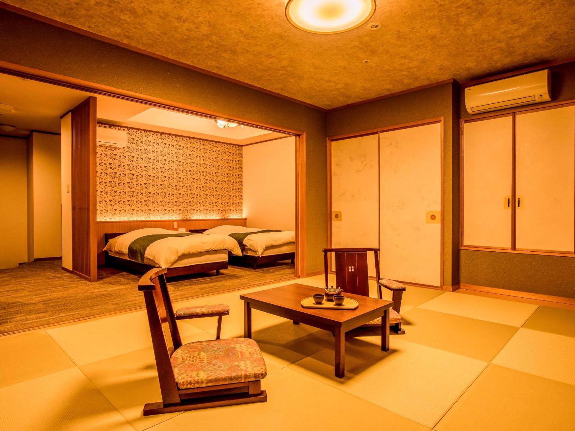 Ooedo Onsen Monogatari Premium Yoshinoya Irokuen Hotel Kaga  Szoba fotó