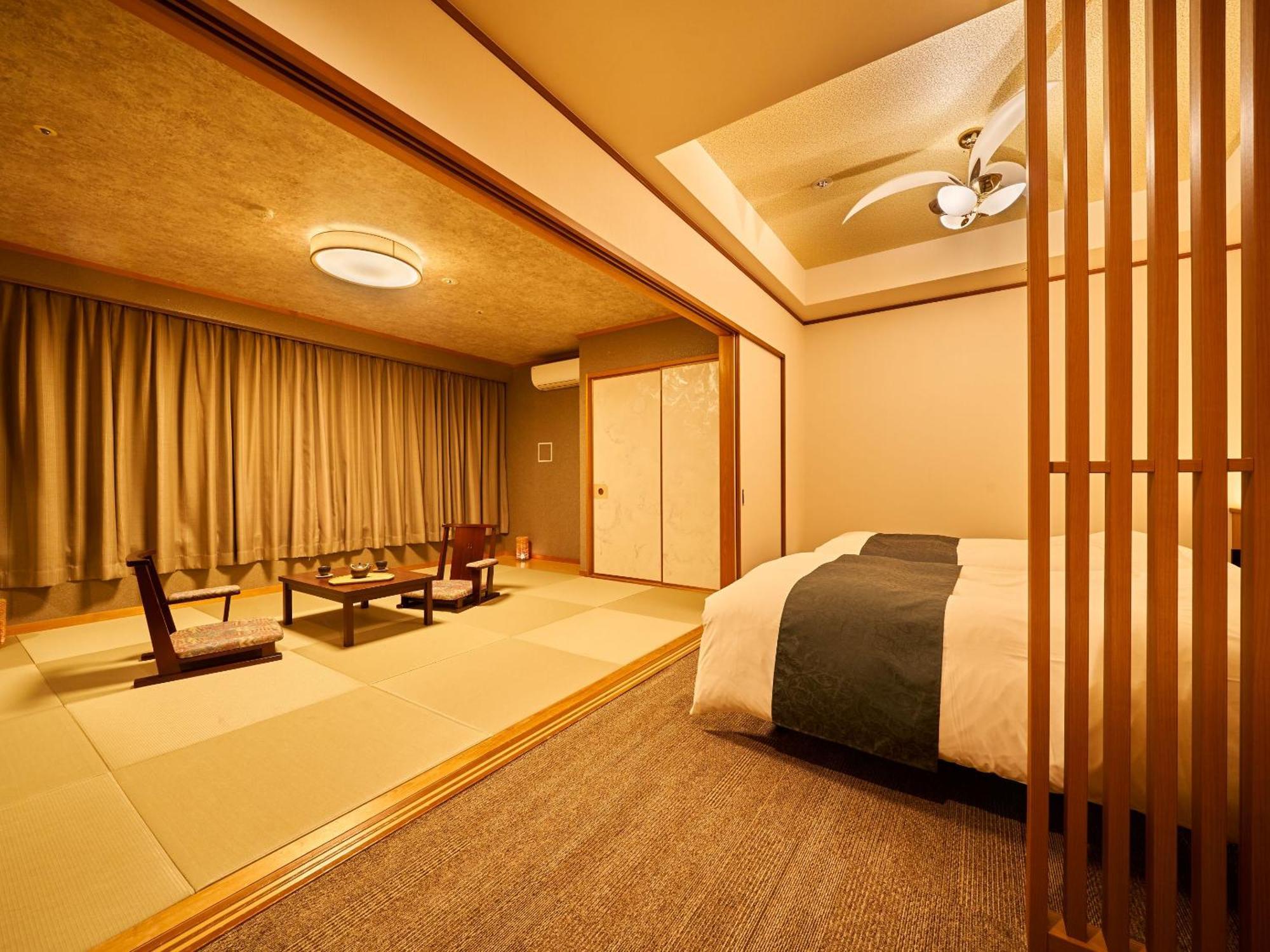 Ooedo Onsen Monogatari Premium Yoshinoya Irokuen Hotel Kaga  Szoba fotó